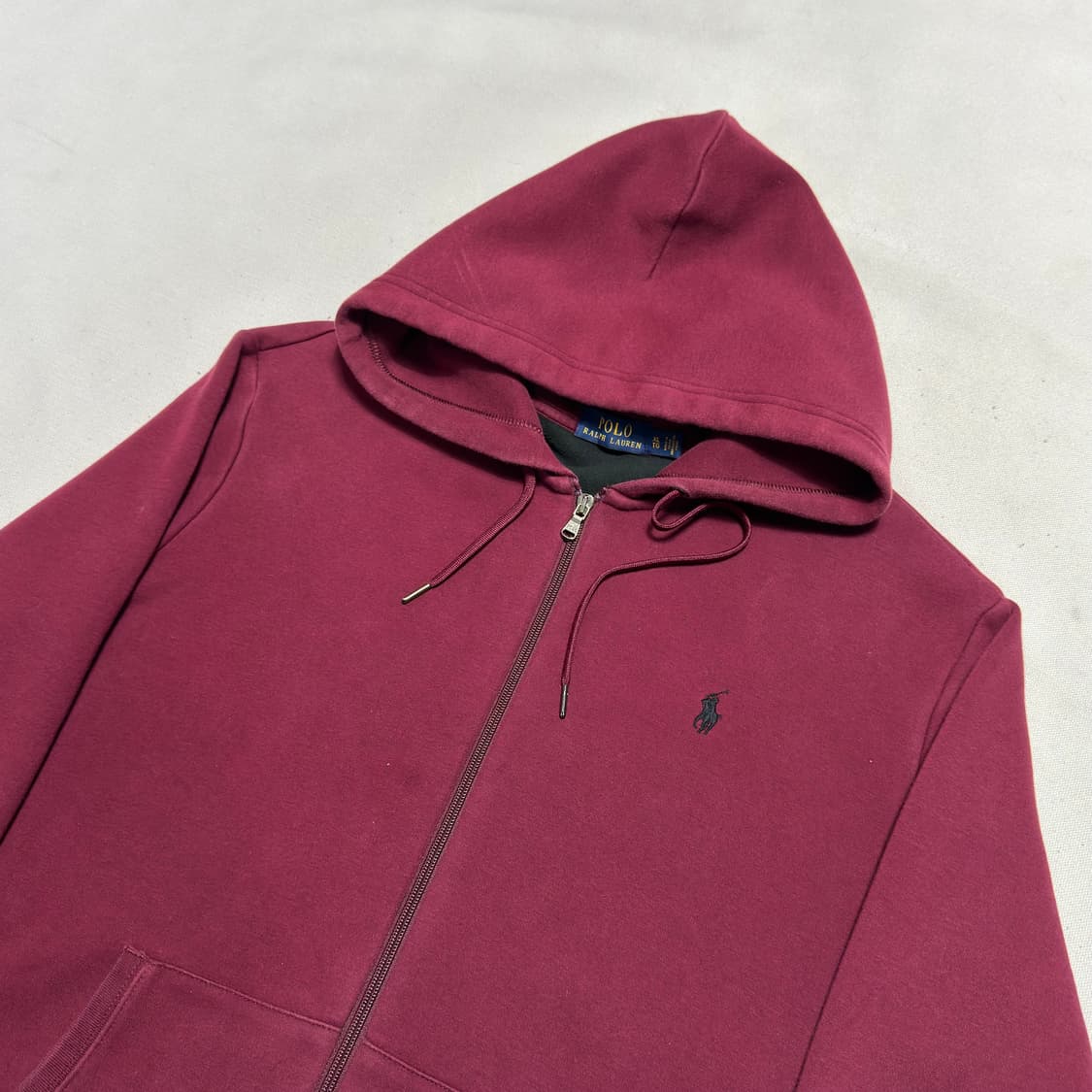 XL 폴로랄프로렌 와인 후드 집업 상품이미지1