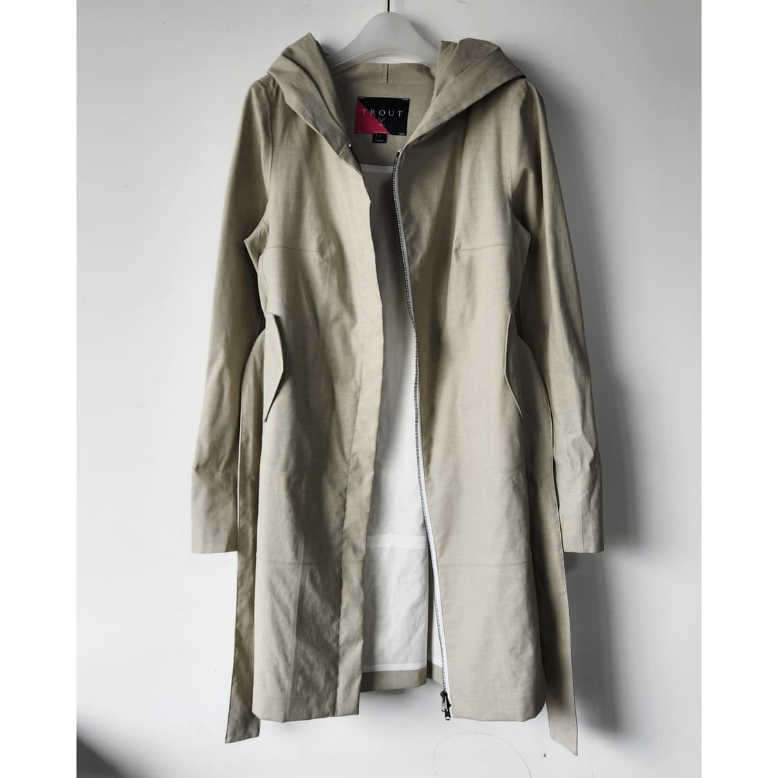 보티첼리 TROUT 투웨이 후드 트렌치 코트 상품이미지2