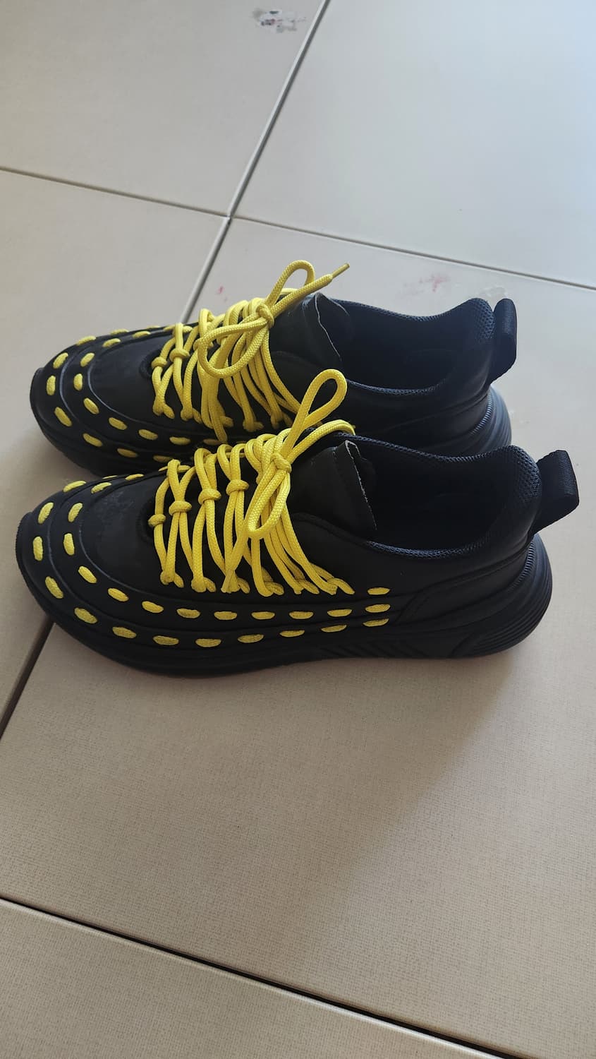 보테가베네타 레이스업 스피드스터 신발 (41사이즈) 상품이미지2