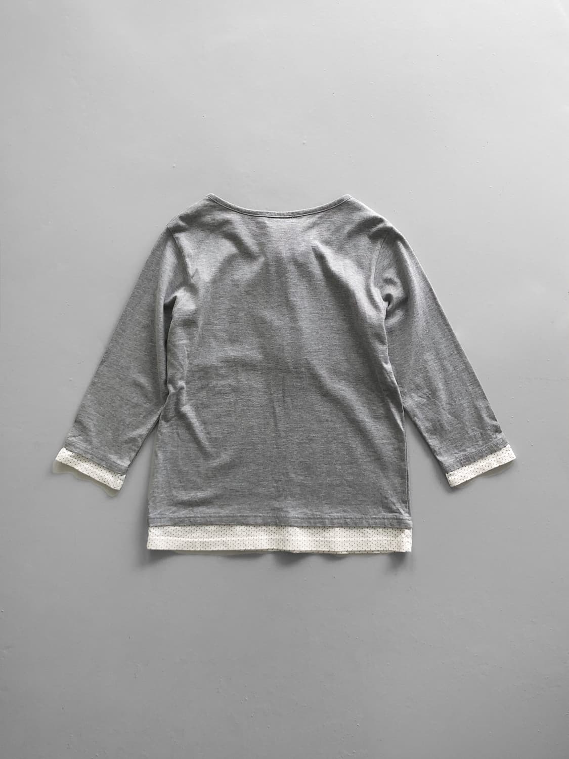 dot layered sleeve 상품이미지2