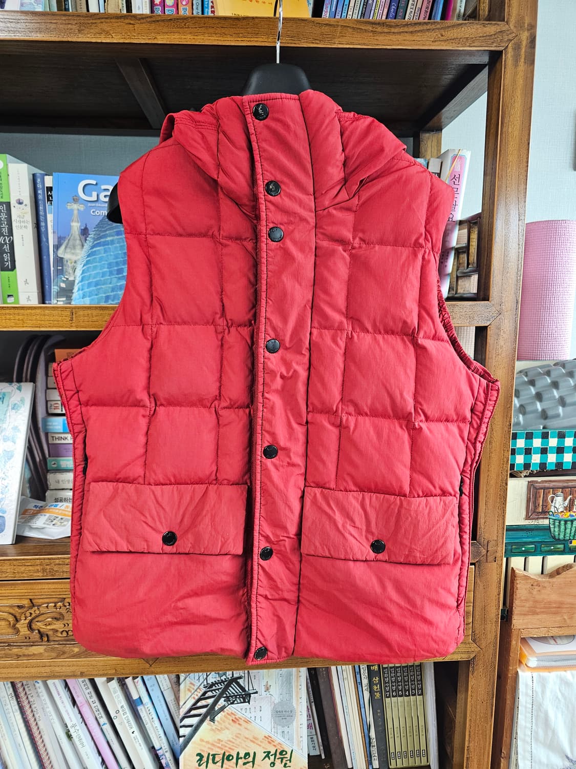 CP컴퍼니 패딩 조끼 100싸이즈 멋있는 부담없는 레드컬러  씨피 상품이미지5