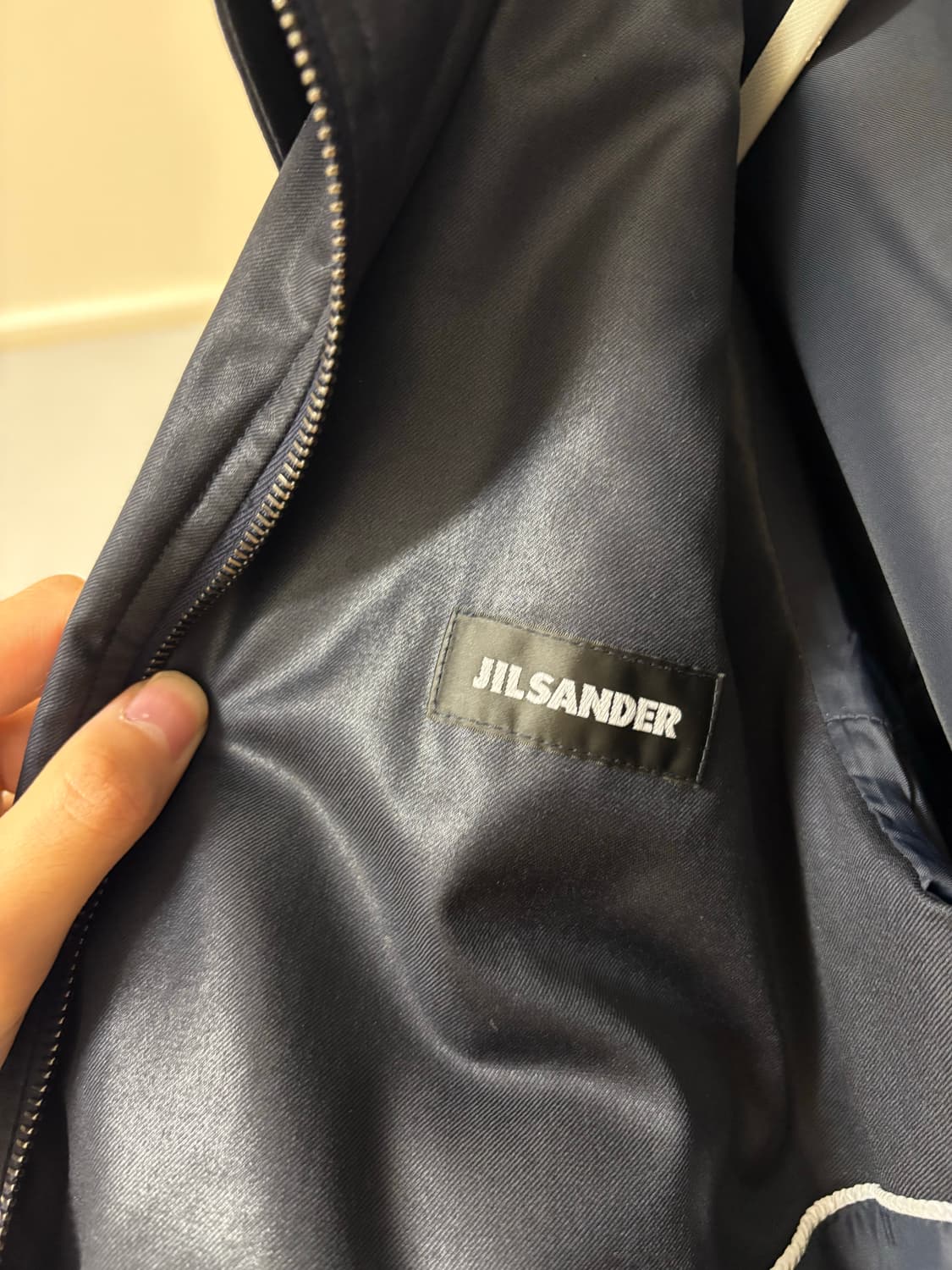 질샌더 봄버 자켓 46사이즈 큐프라 상품이미지2