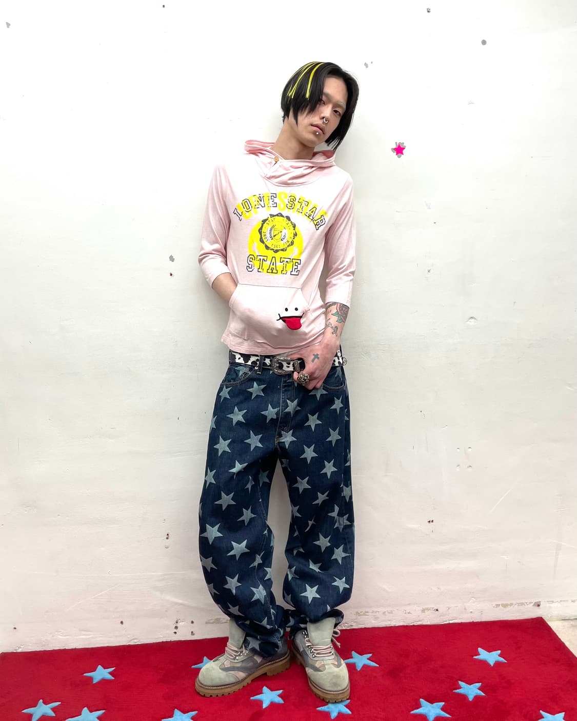 High-neck Merong Pink Half Sleeve 상품이미지6