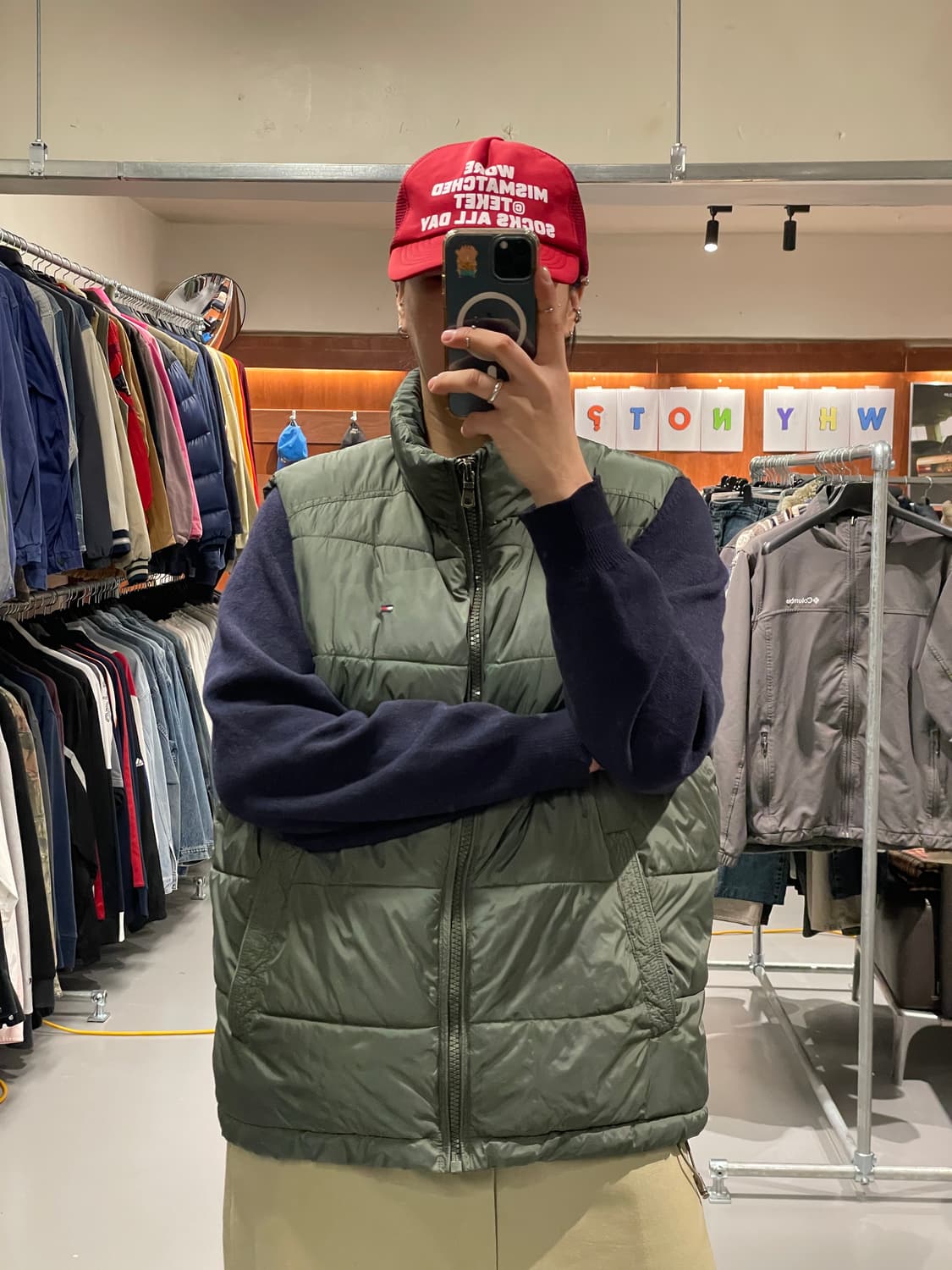 타미힐피거 패딩 조끼   상품이미지2