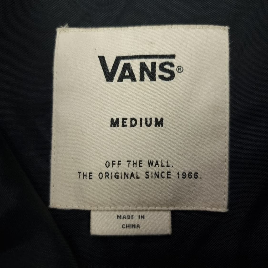 [반스] 그래픽 프린팅 코치 자켓 블랙 M18167 상품이미지9