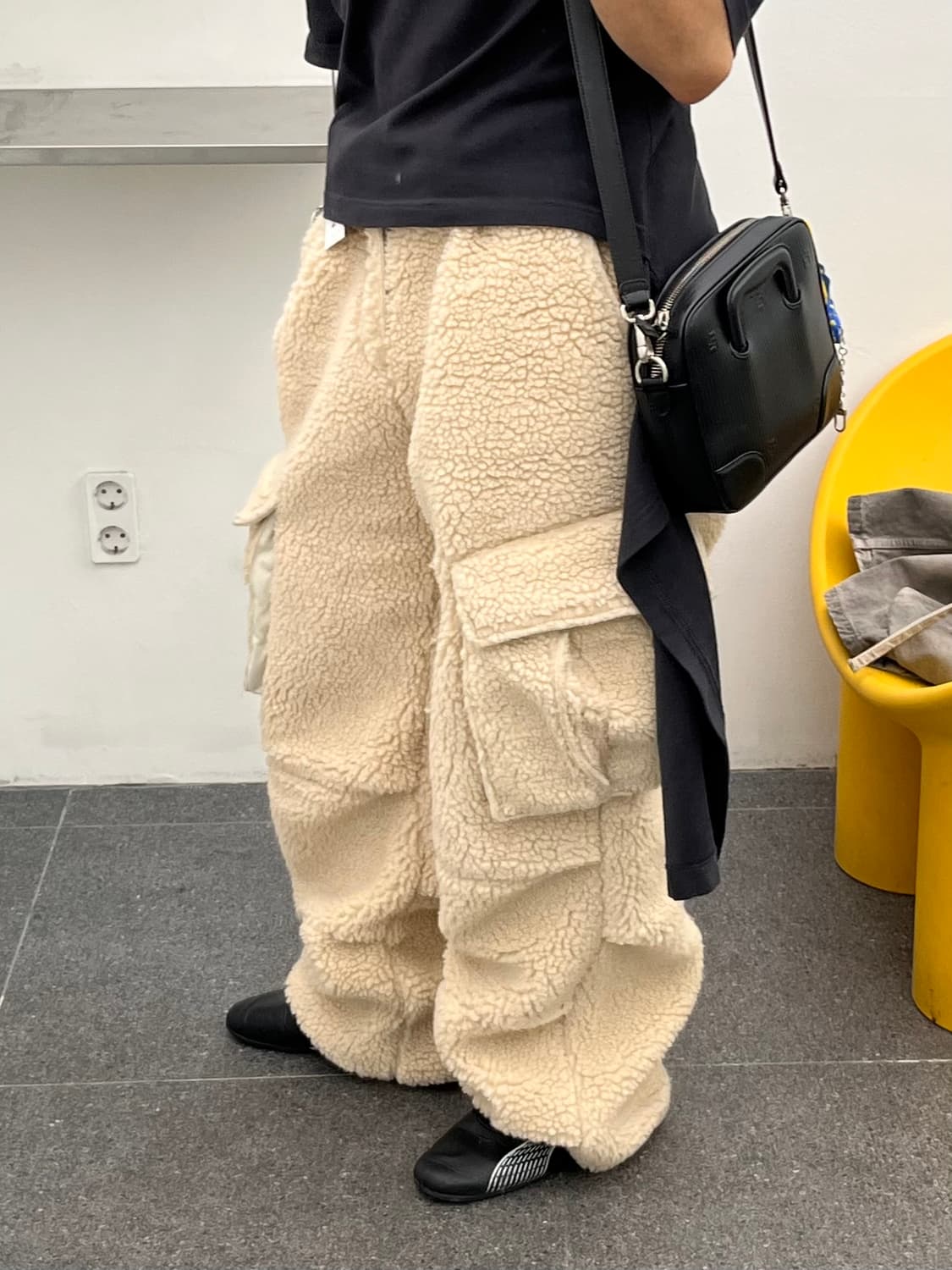 Yiyae 플리스 카고팬츠 상품이미지1