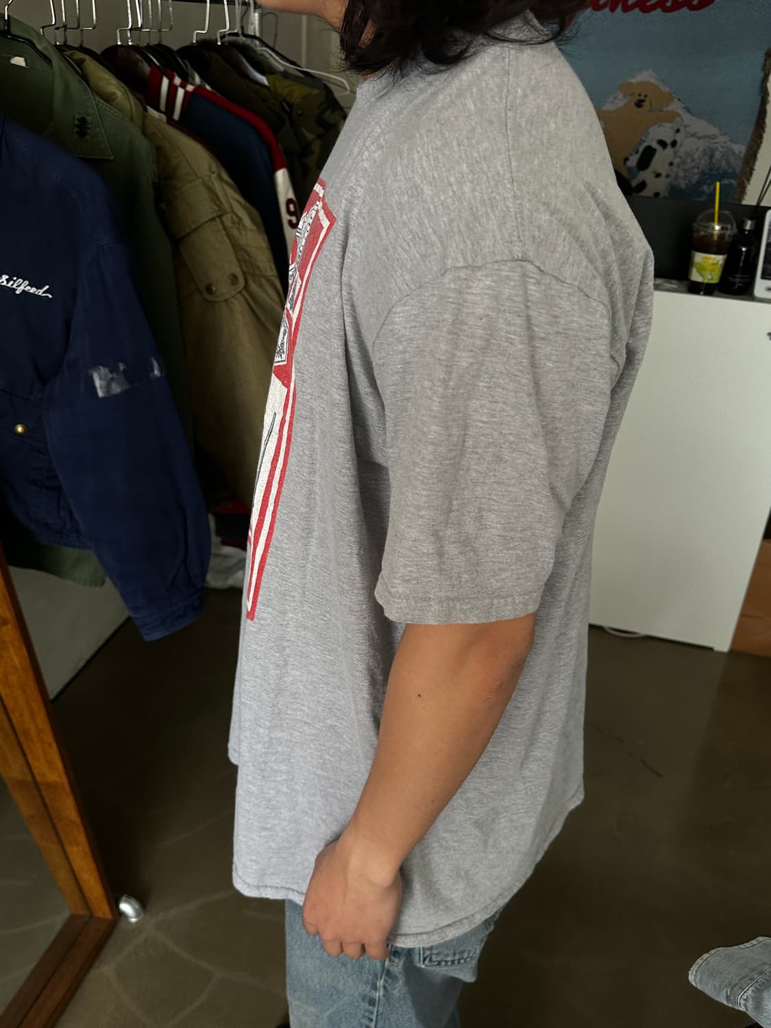 Budweiser 빅로고 그래픽 티셔츠 상품이미지3