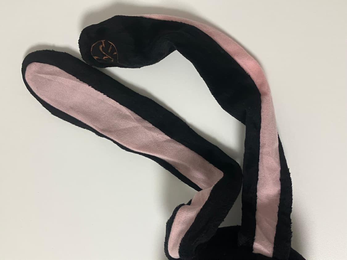 범용토끼 중형 인형 블랙 핑크 고전 상품이미지2