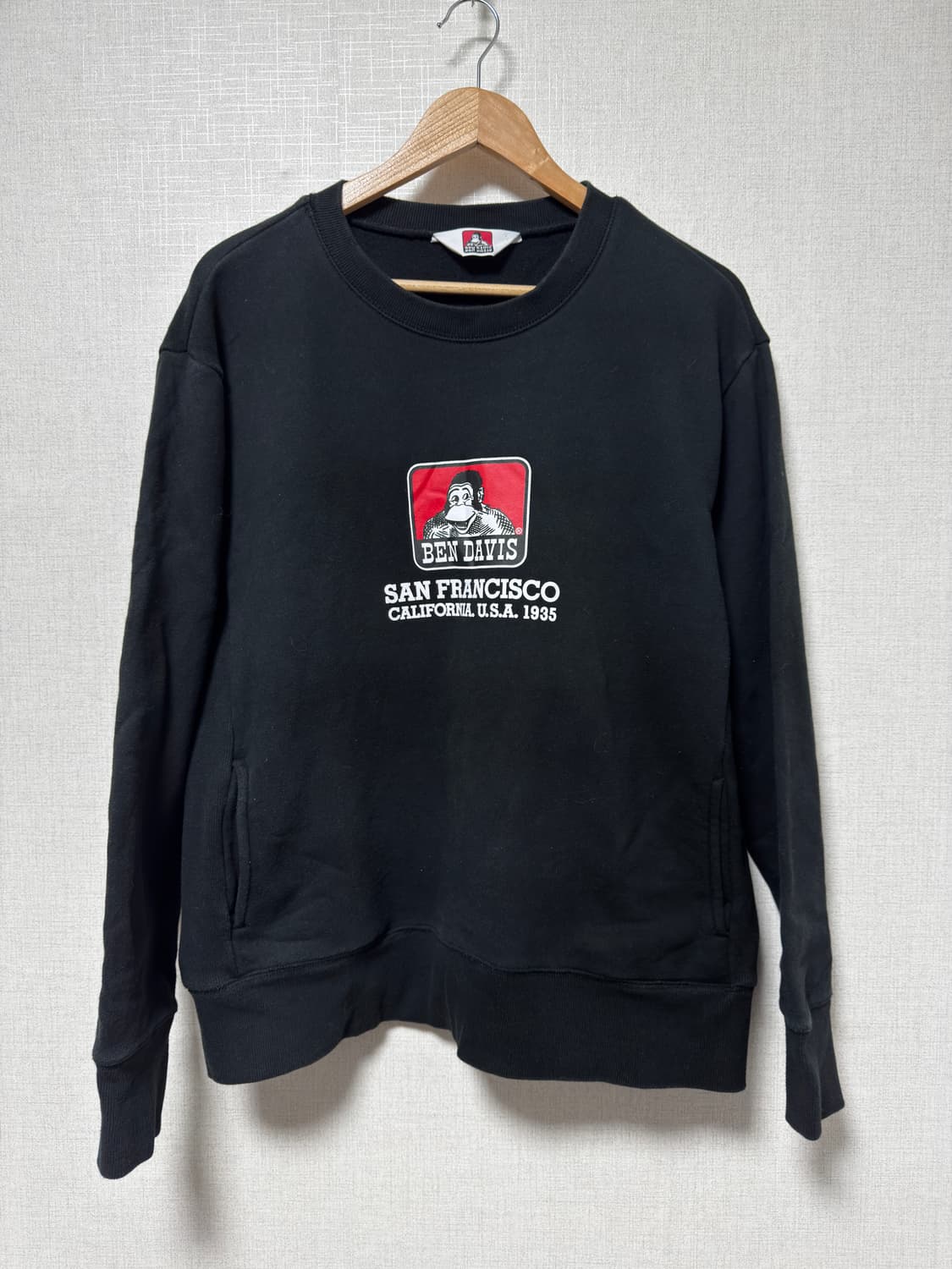 벤데이비스 포켓 맨투맨 L 상품이미지1