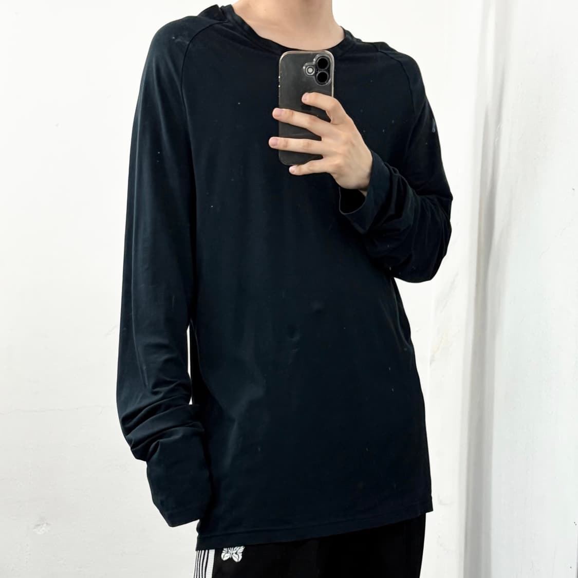 프라다 레드탭 백포켓 롱슬리브 상품이미지1