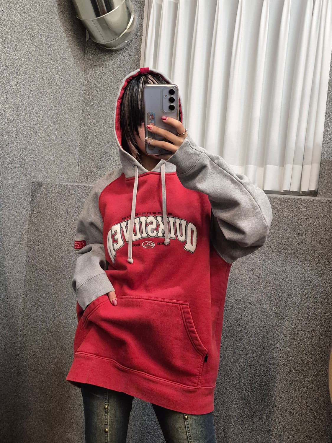 QUICKSILVER RAGLAN HOODIE 상품이미지1
