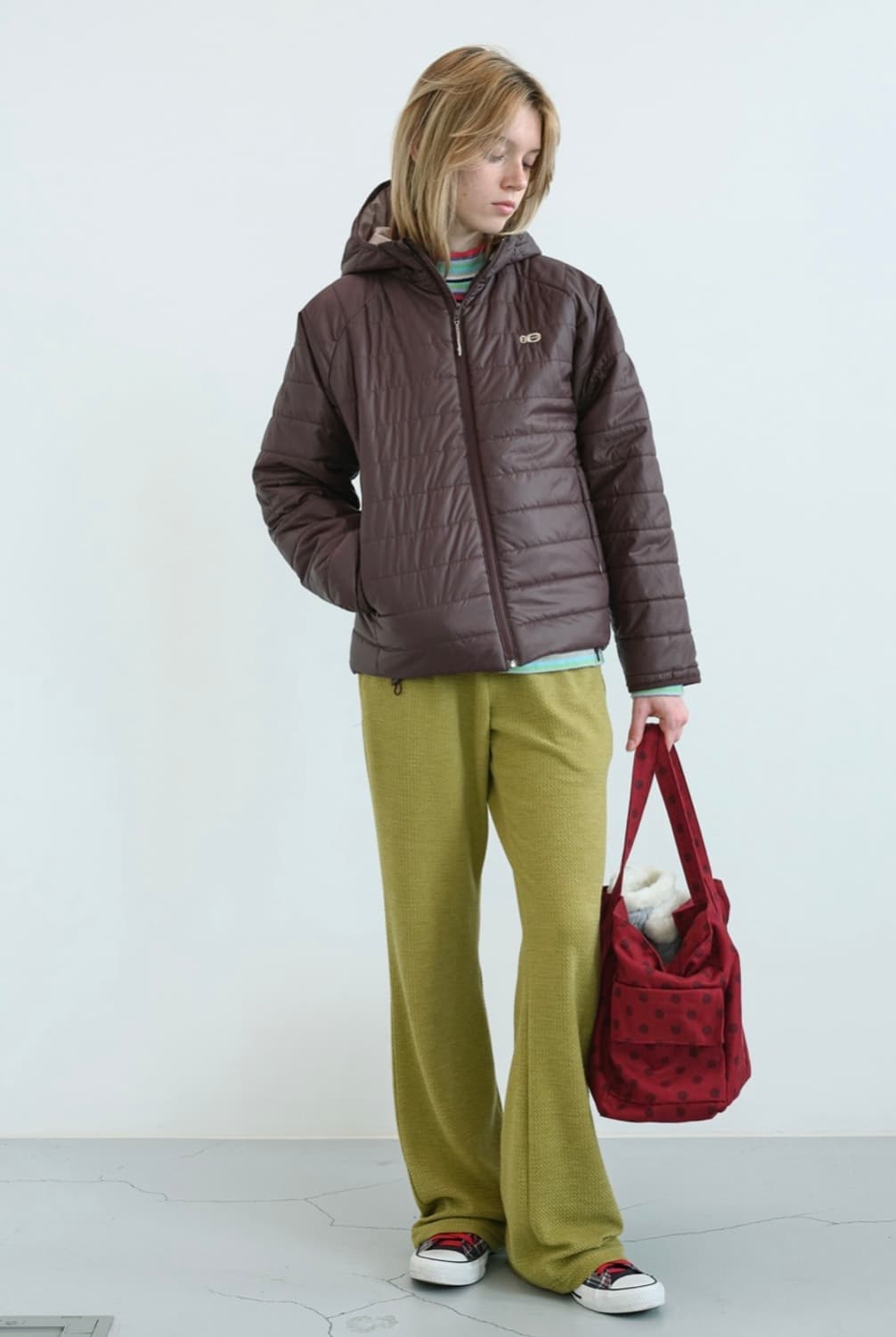 베이스레인지 코듀로이 스트레이트 팬츠xs 상품이미지10