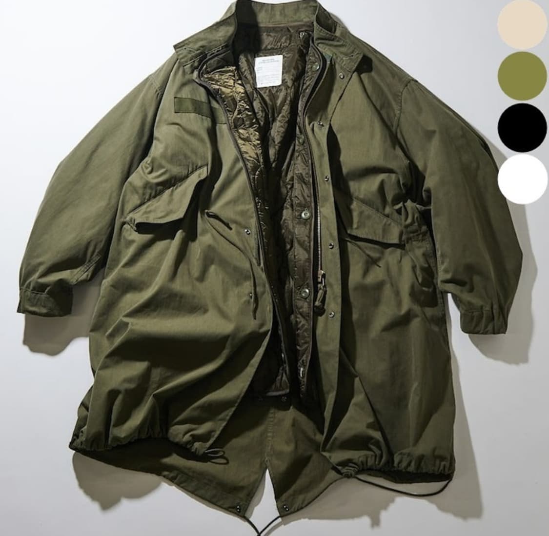 프릭스스토어 m65 피쉬테일 xl 판매합니다 상품이미지2