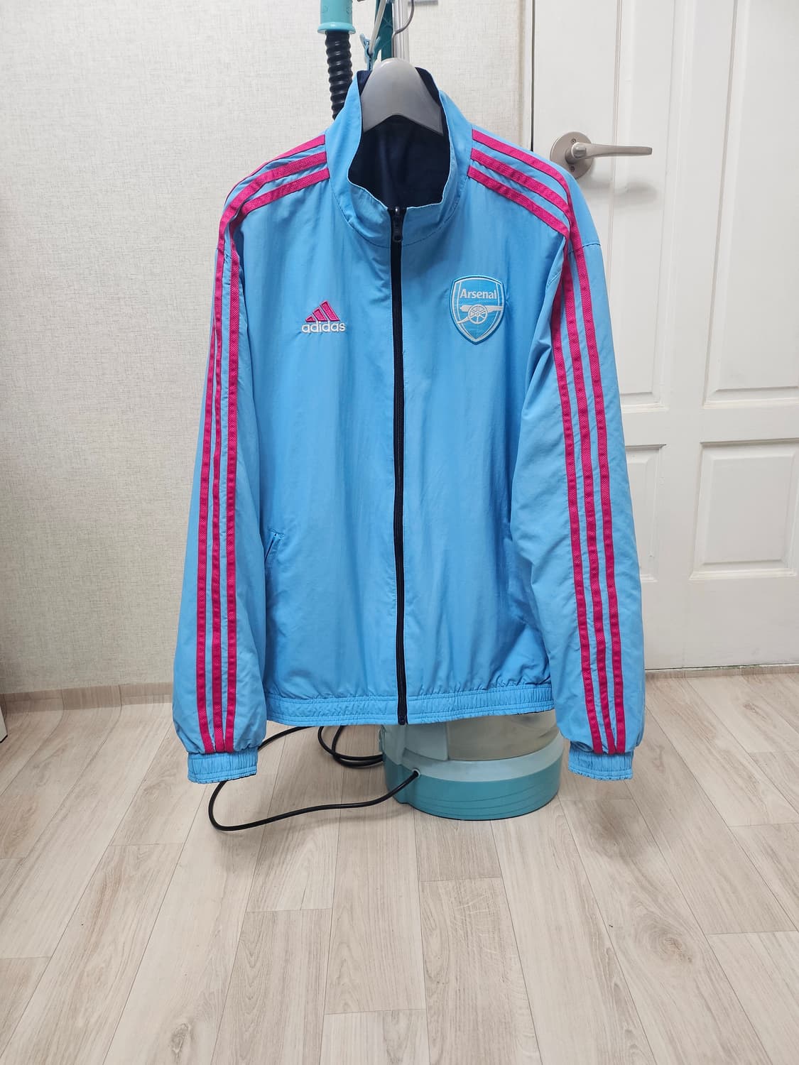 (105~110)XL☆초대장급☆아디다스아스날리버시블[하핑네이비]트랙탑 상품이미지1