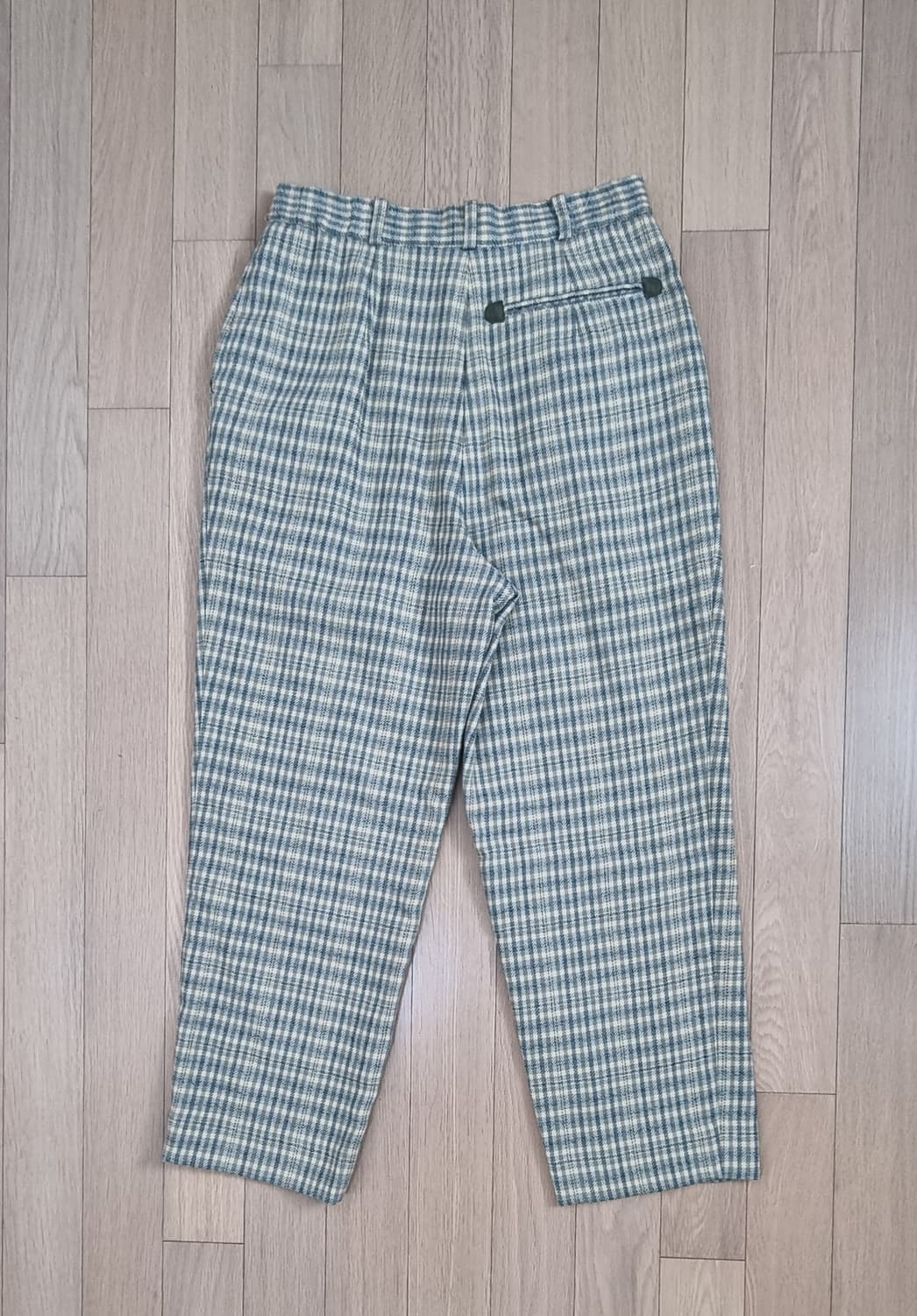 크리스찬디올 울 100 체크 팬츠 S _ 여성 상품이미지5