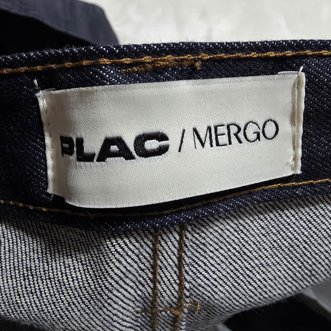 (32)플랙 메르고 스트레이트 셀비지 데님 팬츠 상품이미지5