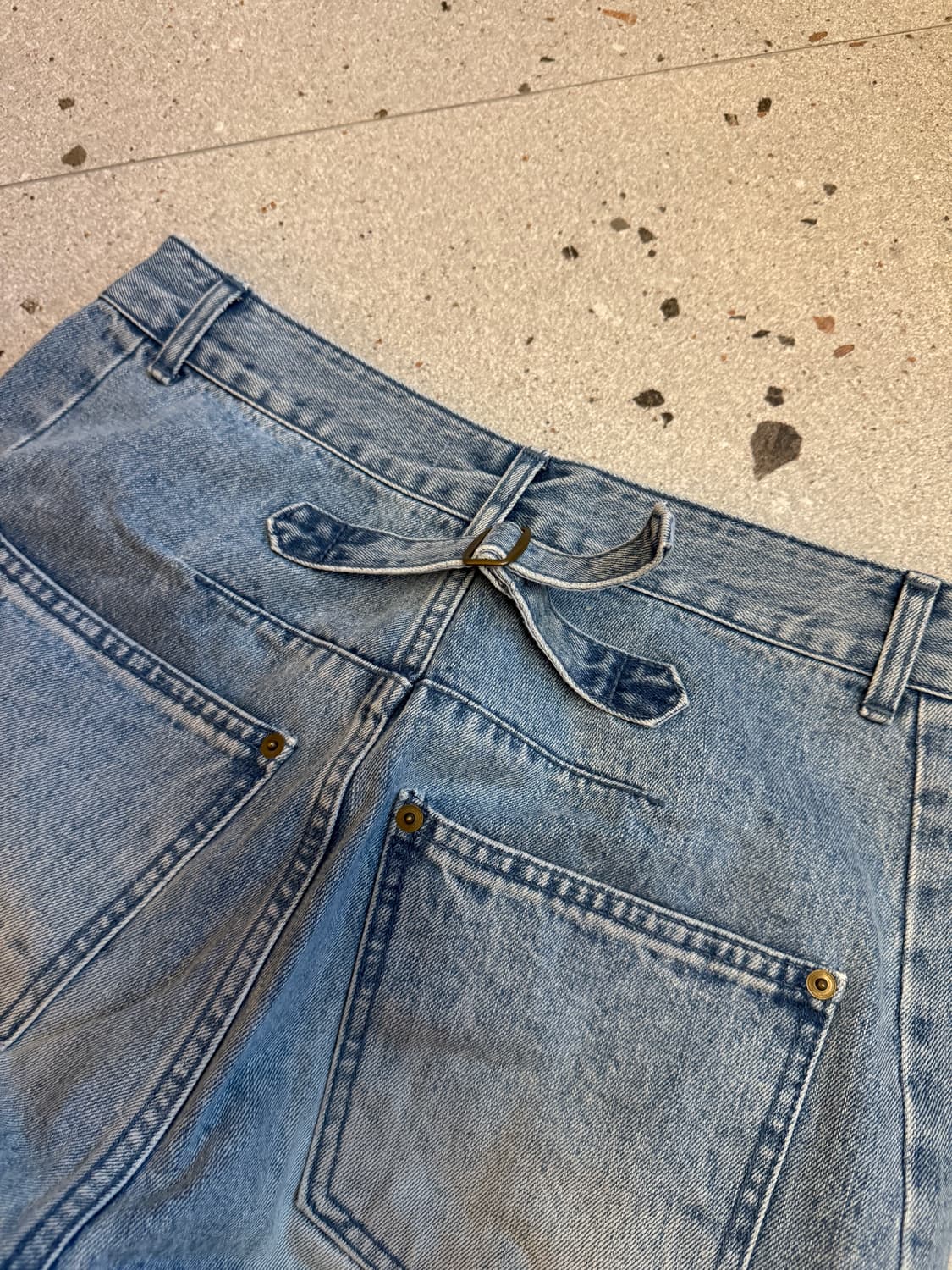 Gyeong 데님 청바지 상품이미지5