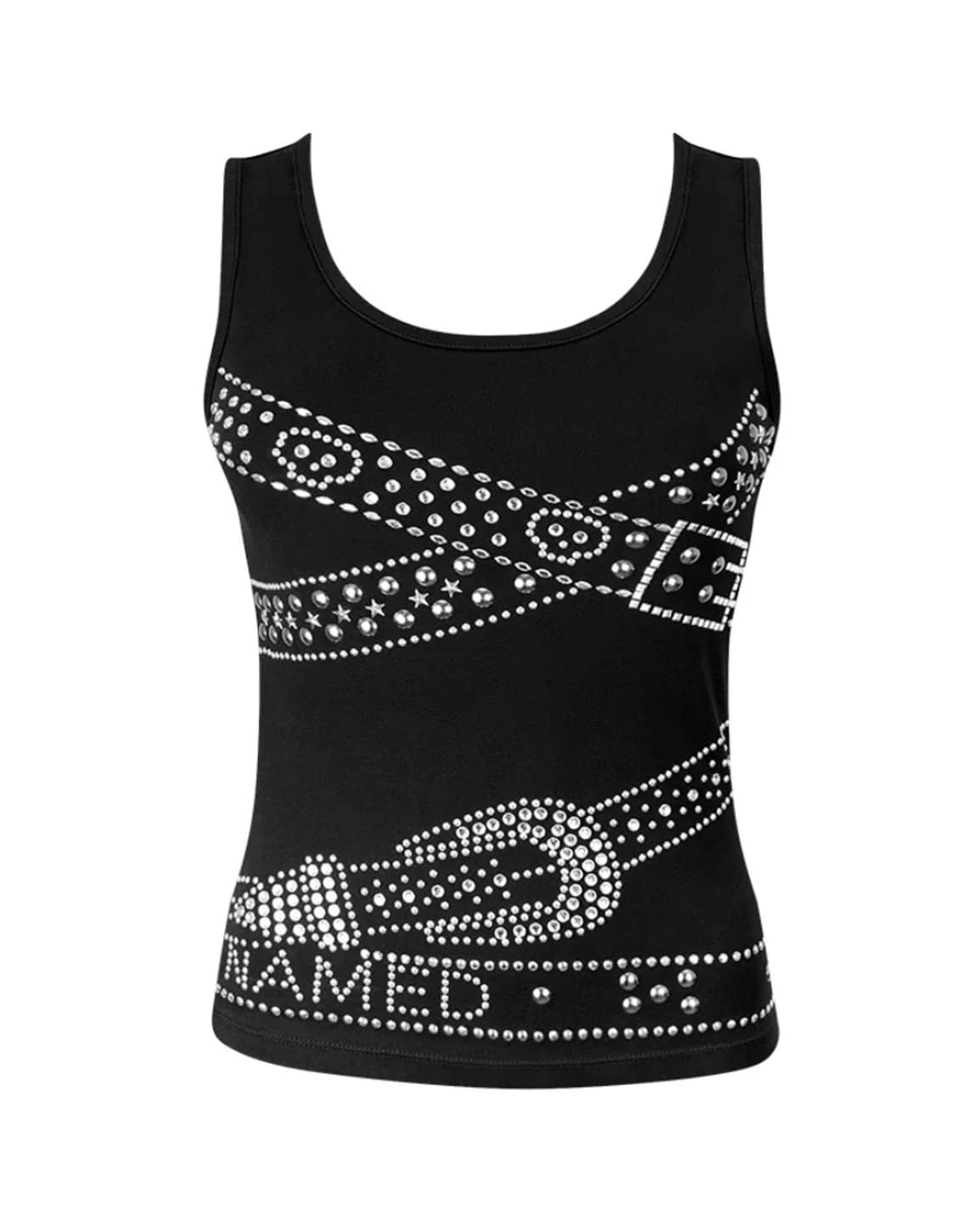 네임드콜렉티브 벨트디자인 슬리브리스 상품이미지1