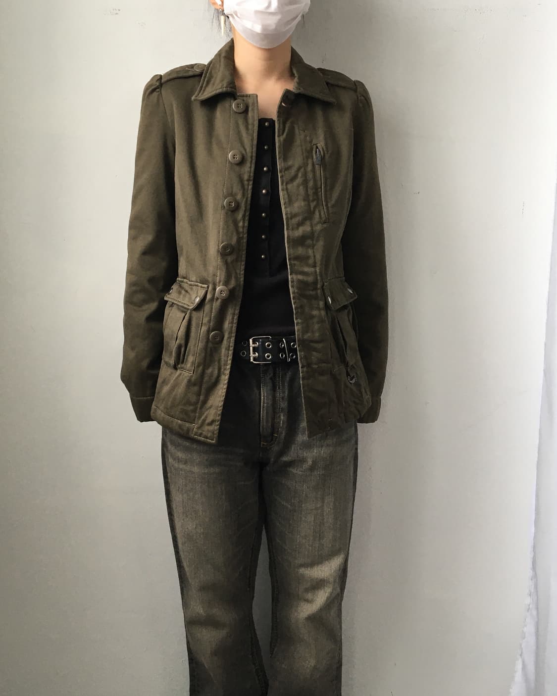Diesel belted jacket 상품이미지7
