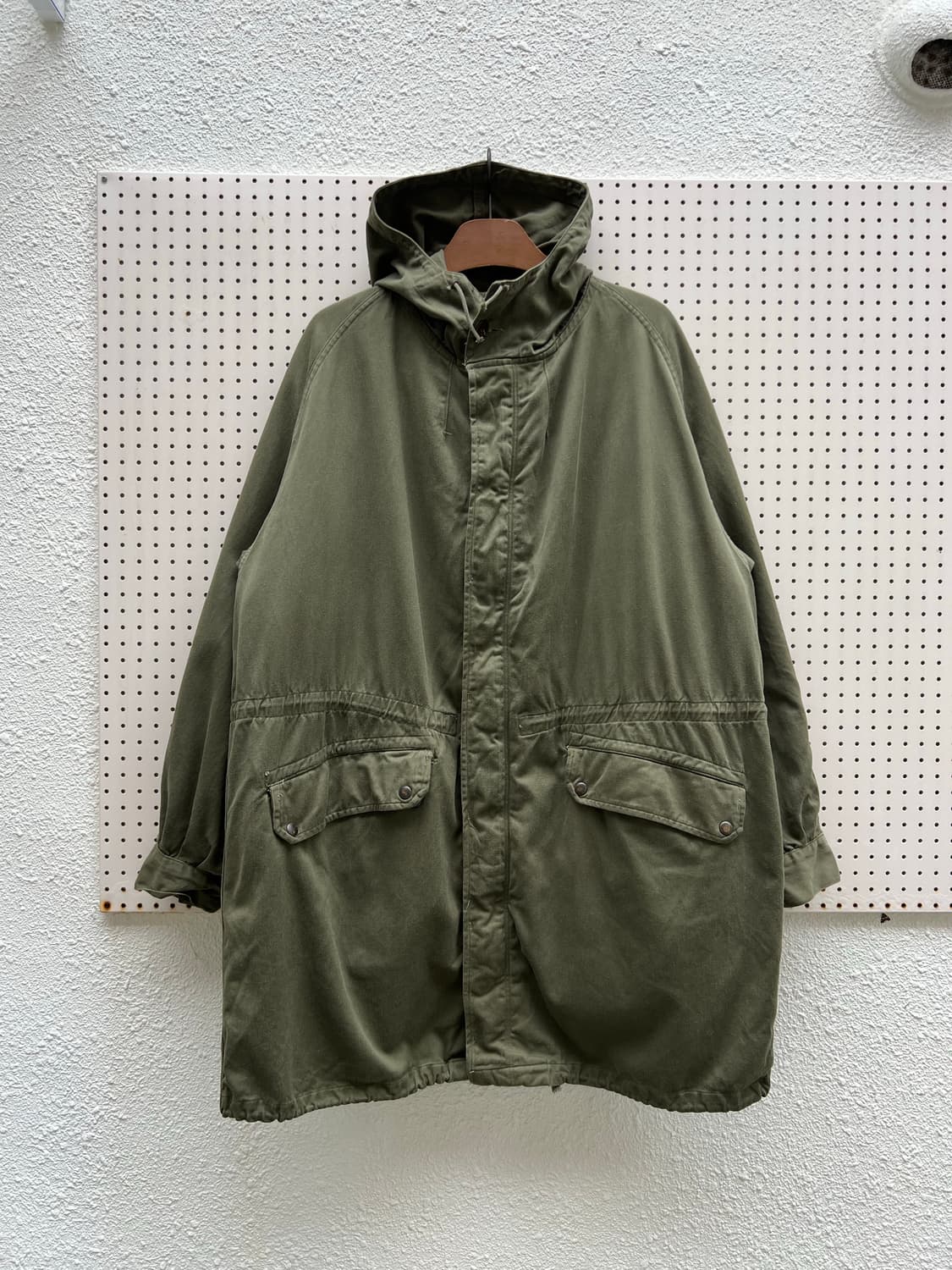 1960s FRENCH ARMY M-64 PARKA 모즈파카 개파카 상품이미지1