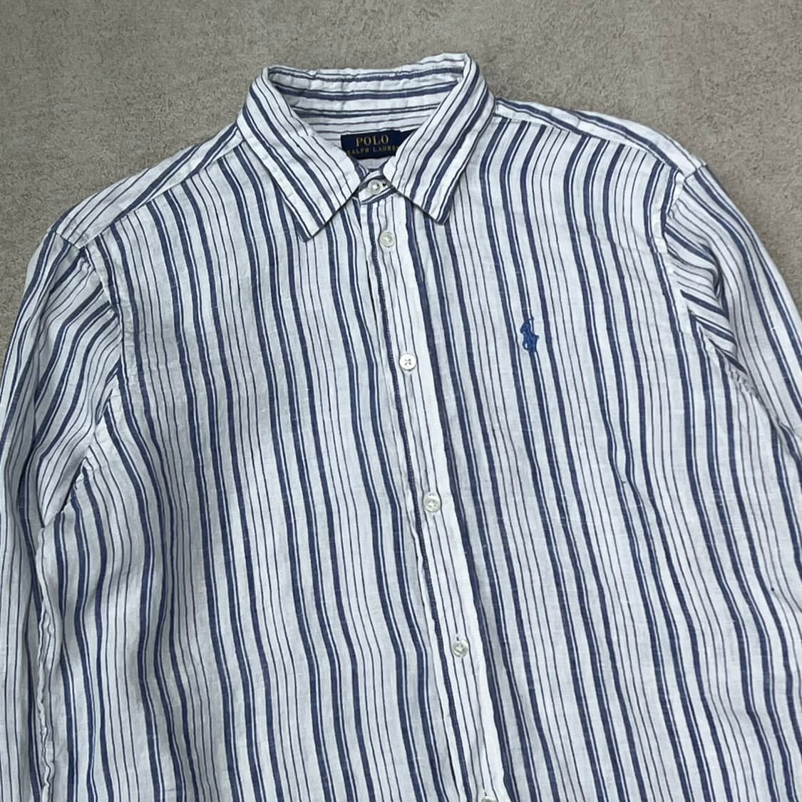 폴로 랄프로렌 신형큐알 린넨셔츠 s10825 상품이미지3