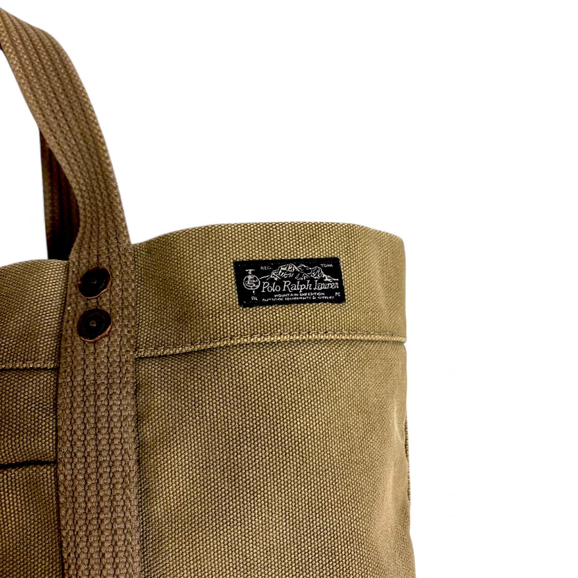 랄프로렌 폴로 캔버스 빈티지가공 토트백 더블알엘 x 상품이미지3