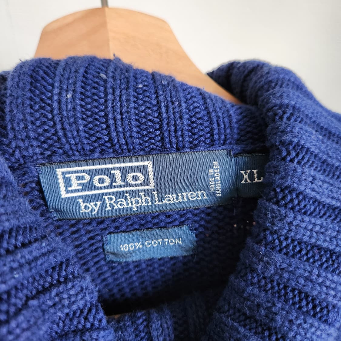 90s 폴로 랄프로렌 헤비 코튼 터틀넥 스웨터 상품이미지7