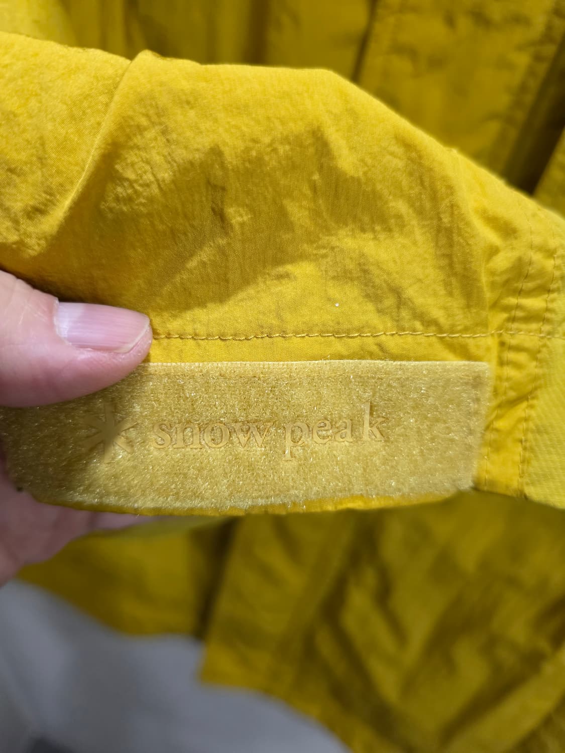 공용)스노우피크 후드 바람막이 자켓 M 상품이미지5