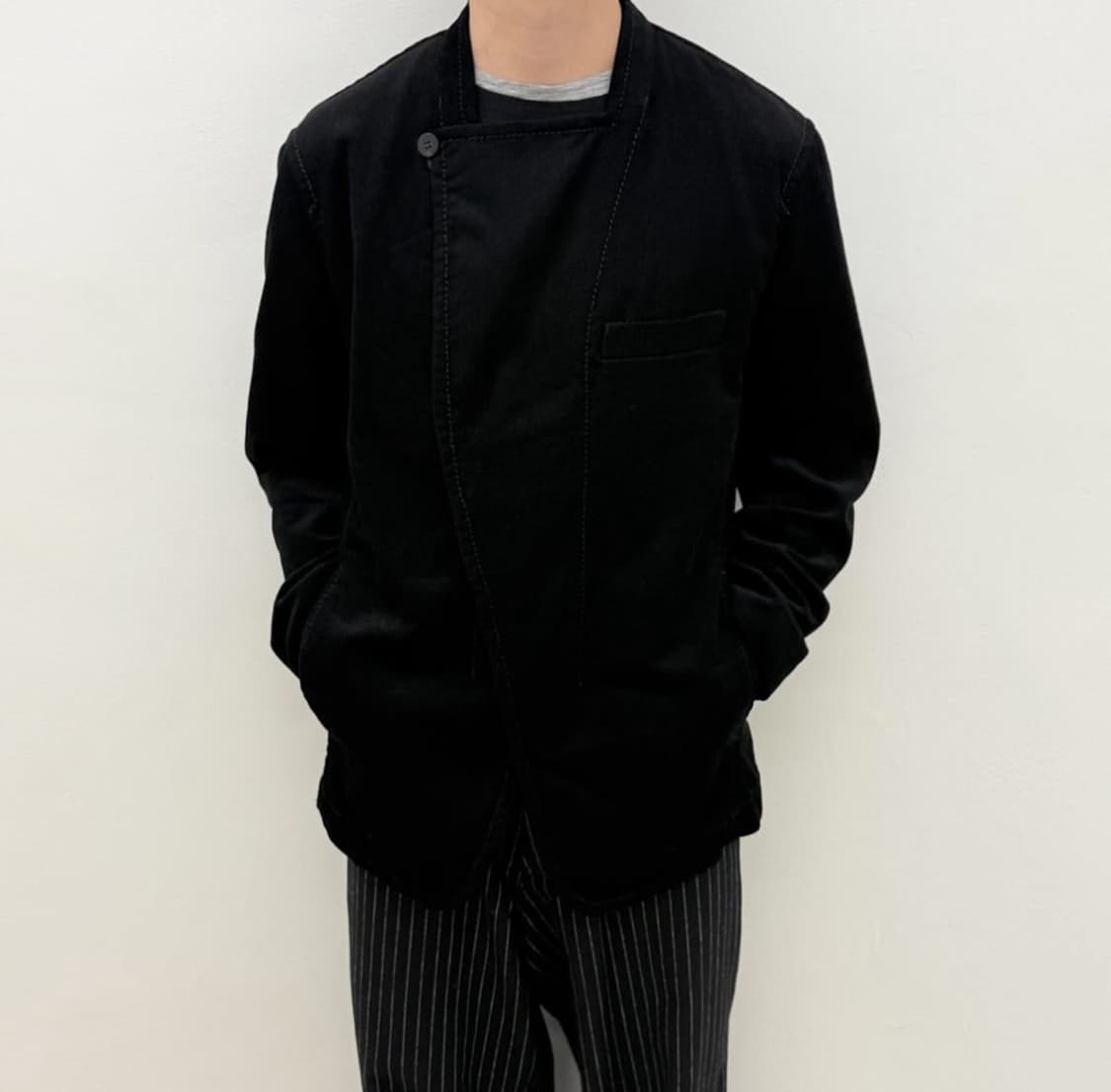 이세이미야케 맨 비대칭 자켓 상품이미지1