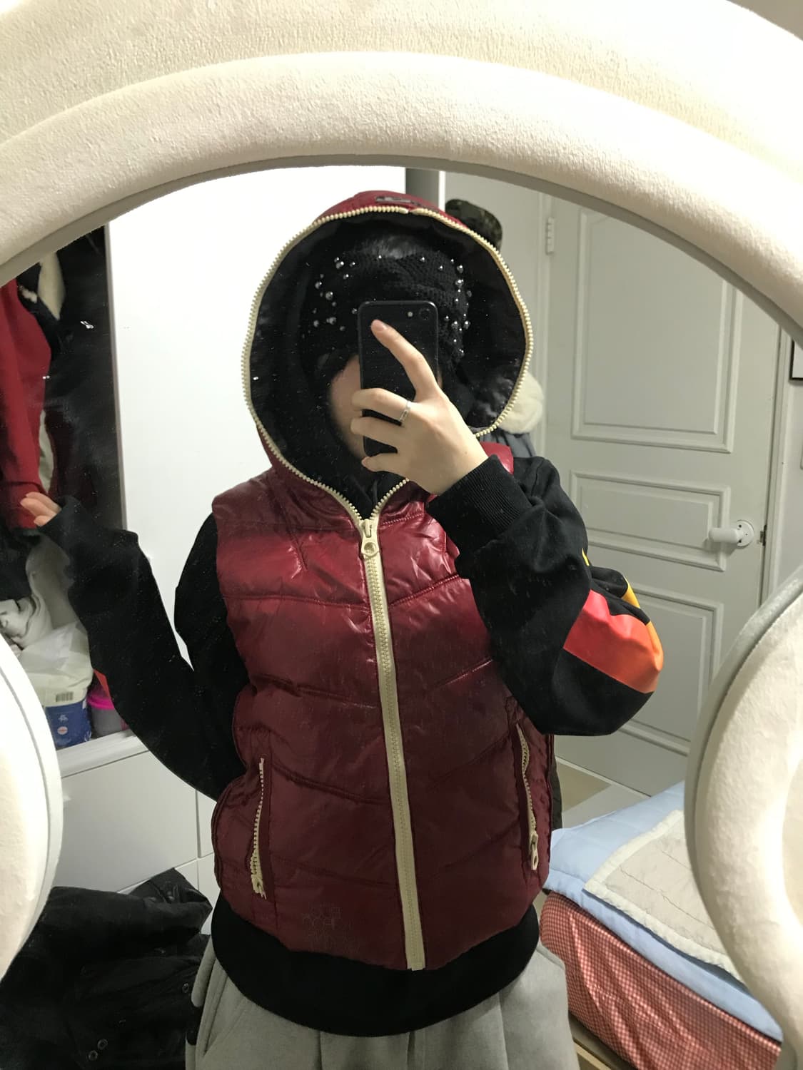 버카루 풀집업 패딩조끼 상품이미지2