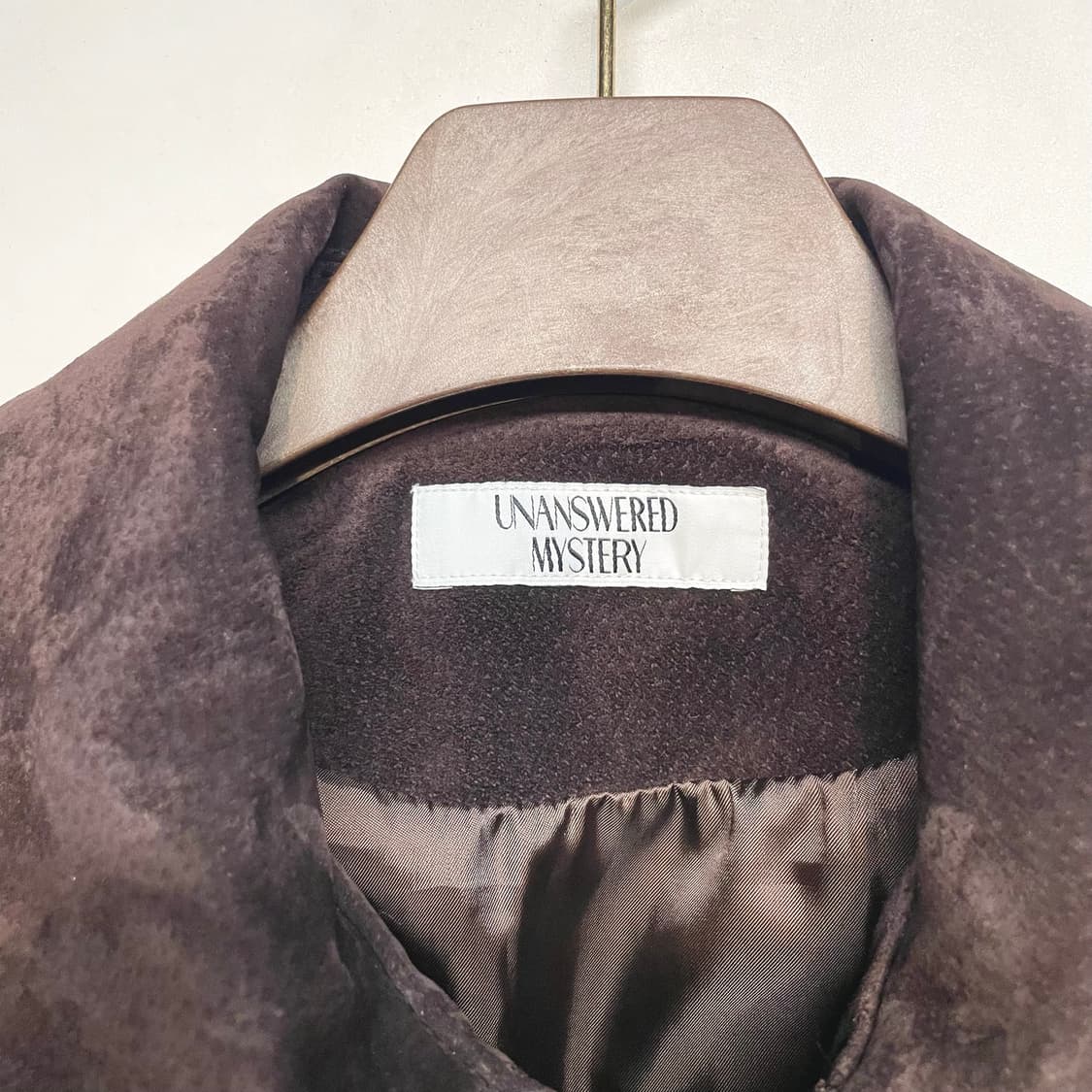 UNANSWERED MYSTERY 돈피 가죽 자켓 상품이미지7