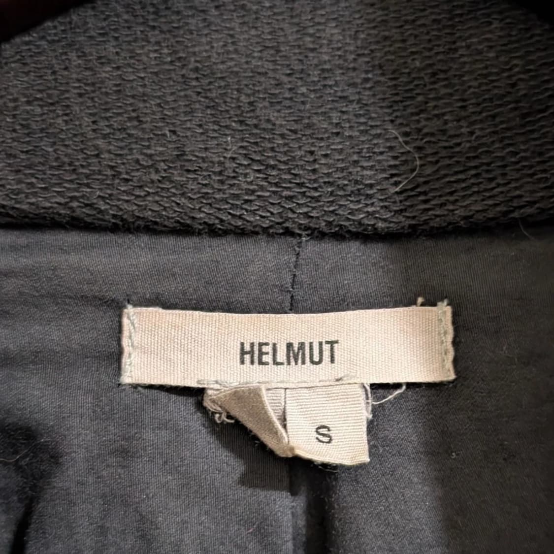 헬무트 랭 믹스 미디어 모토 바이커 자켓 블랙 상품이미지6