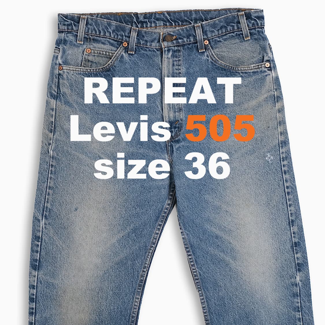 빈티지 리바이스 505 오렌지탭 90s USA 36인치 OR5053896 상품이미지1