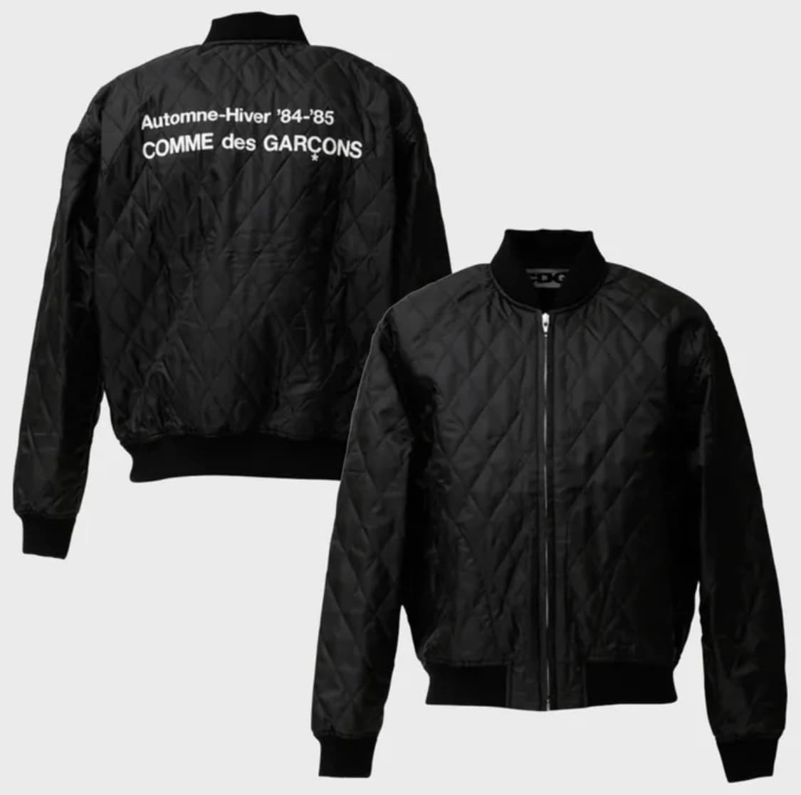 꼼데가르송 퀄팅 패딩 판매 상품이미지1