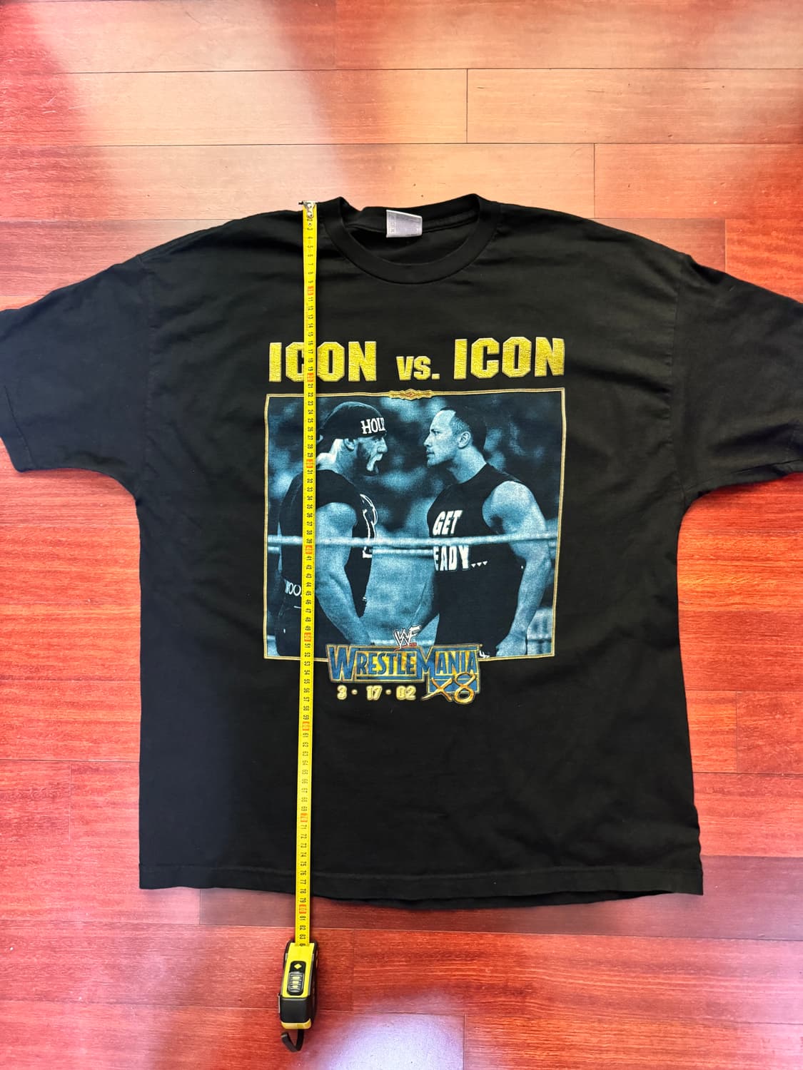 [XXL] ‘02 WWF 래슬매니아18 Icon VS Icon 티셔츠 상품이미지7