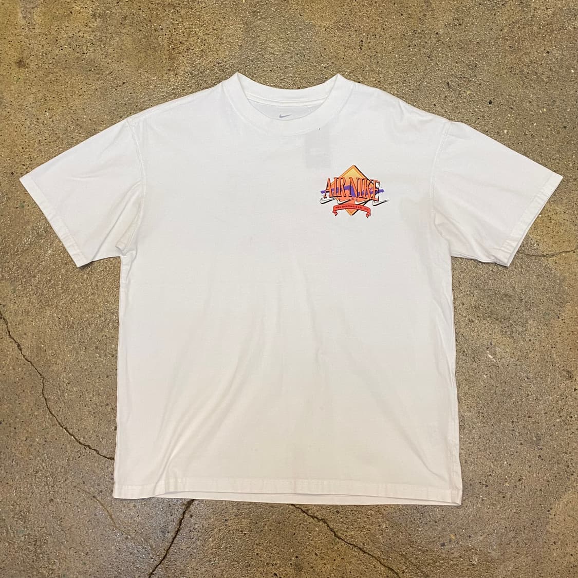 미국 빈티지 나이키 에어 로고 반팔티 상품이미지1