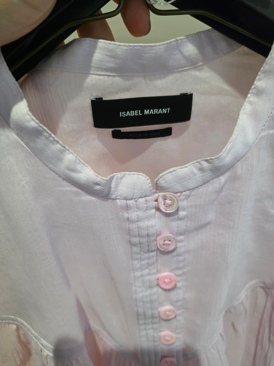 정품 이자벨마랑 킬레이디아 블라우스 연핑크 상품이미지9