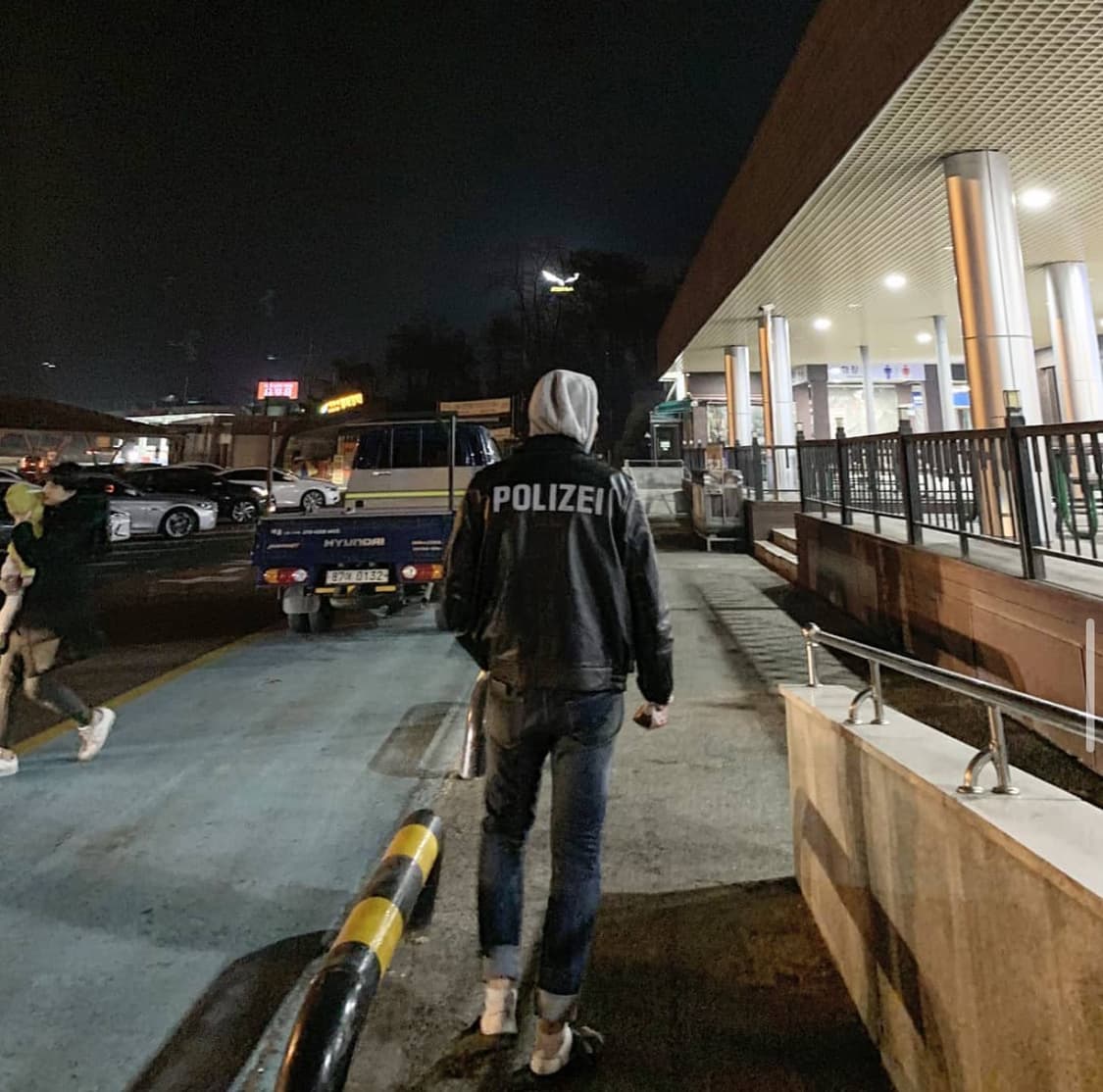 오리지널 독일 polizei 가죽자켓 110 상품이미지2
