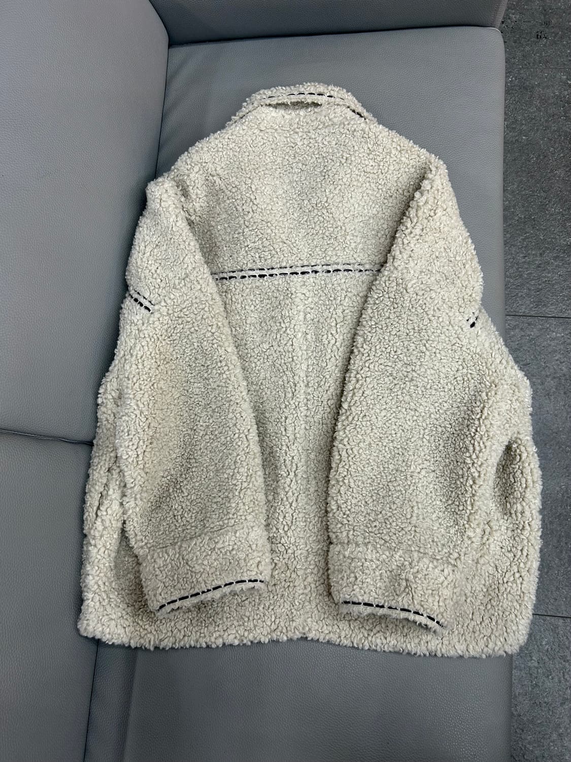 한섬 타임 오버사이즈 스템 헴 점퍼(Free) 상품이미지7