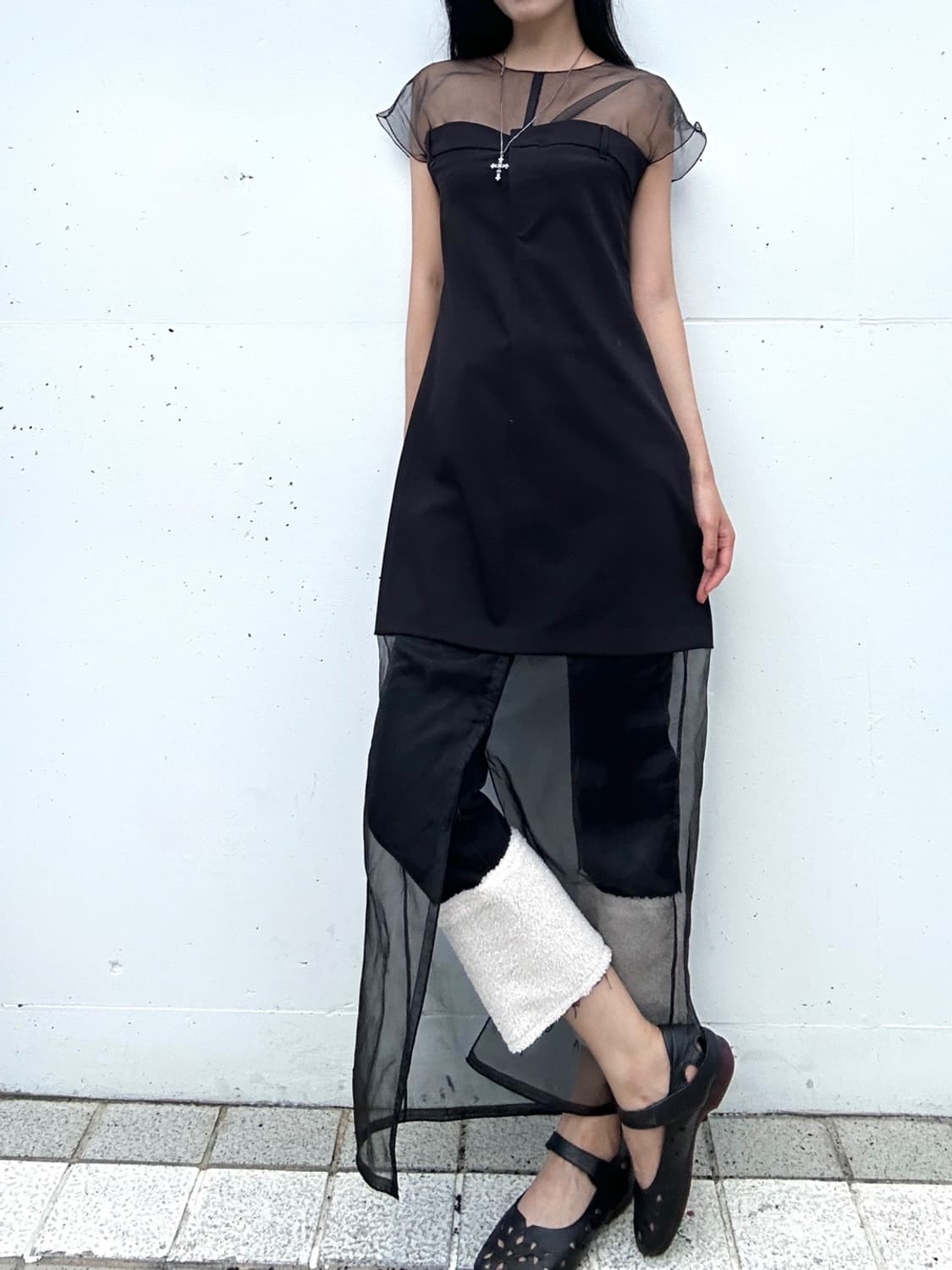 Sherpa point pants / black 상품이미지7