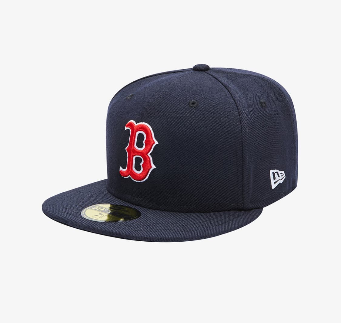 뉴에라 MLB 어센틱 보스턴 레드 삭스 게임 네이비 상품이미지1