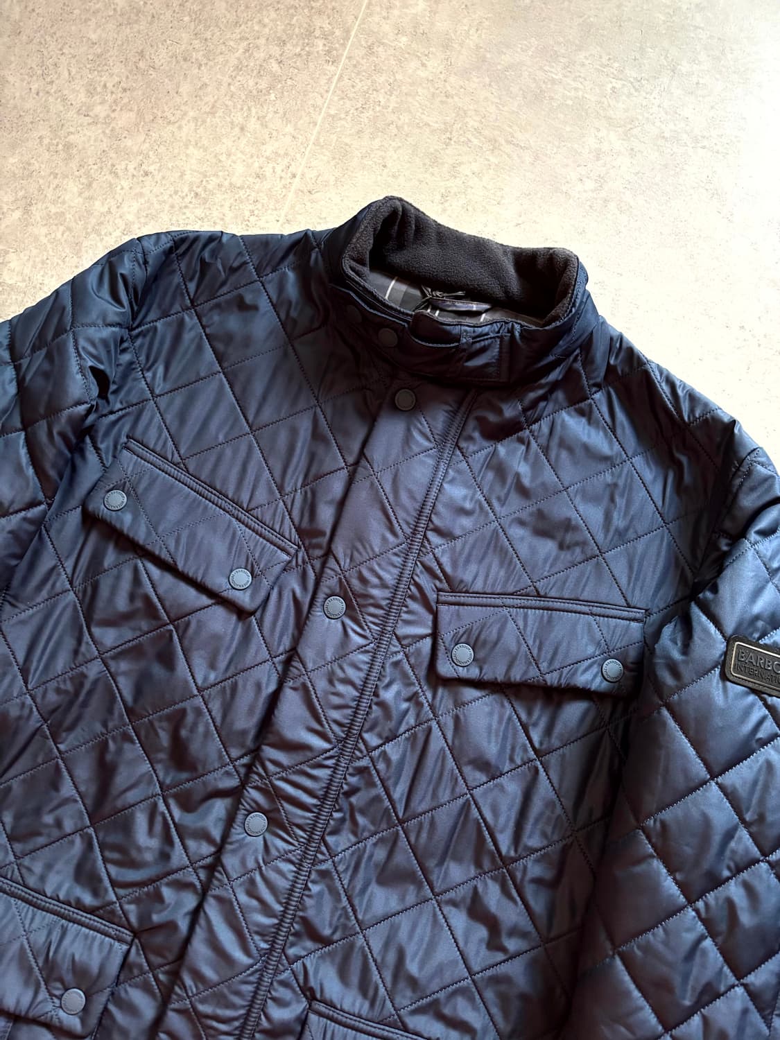 바버 인터네셔널 Ariel 퀼팅 자켓 M 상품이미지2