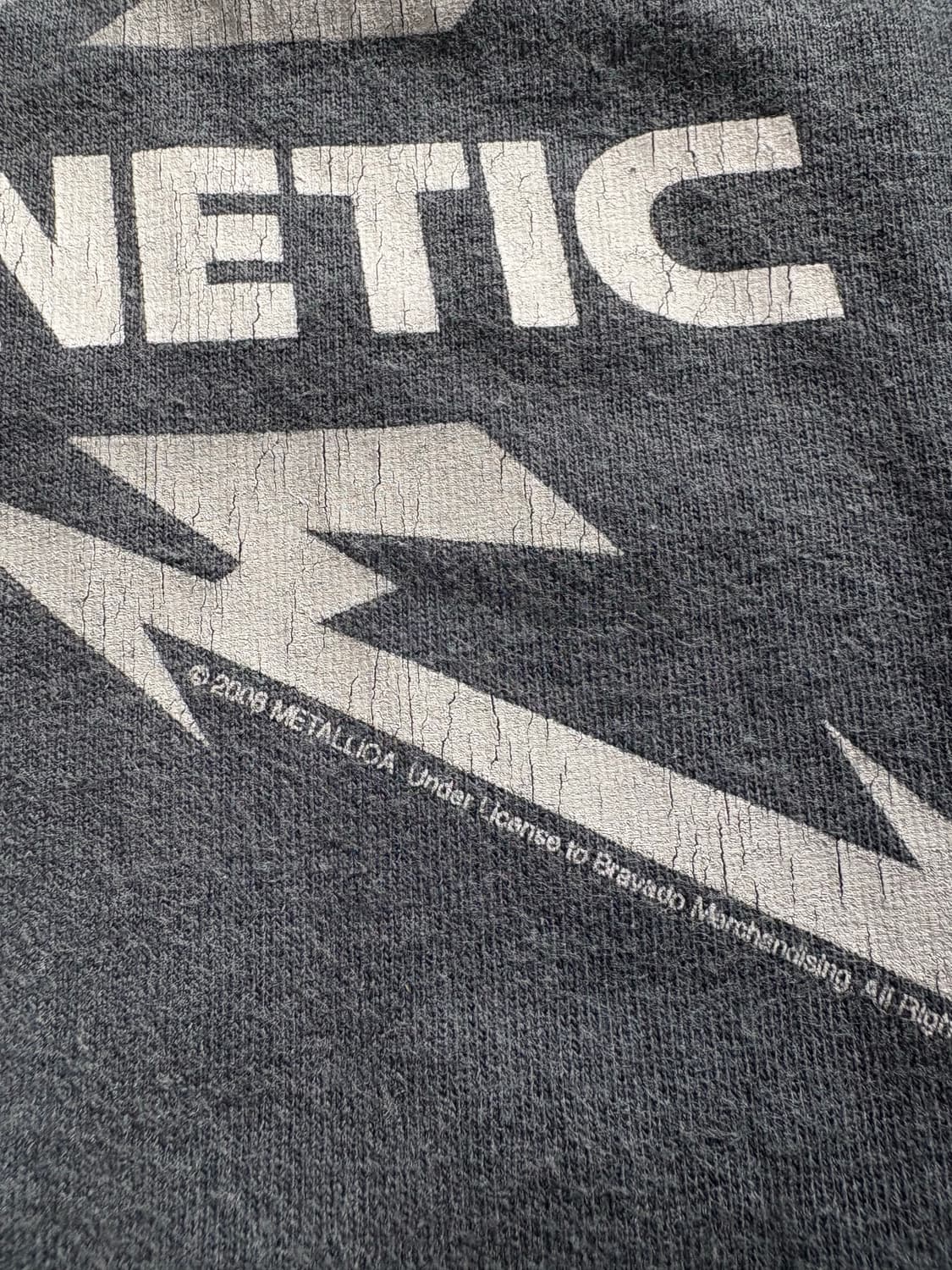 메탈리카 DEATH MAGNETIC 2008 빈티지 밴드티 상품이미지3