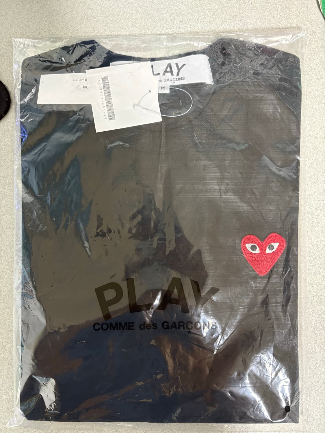 꼼데가르송 반팔 M 새상품 상품이미지1