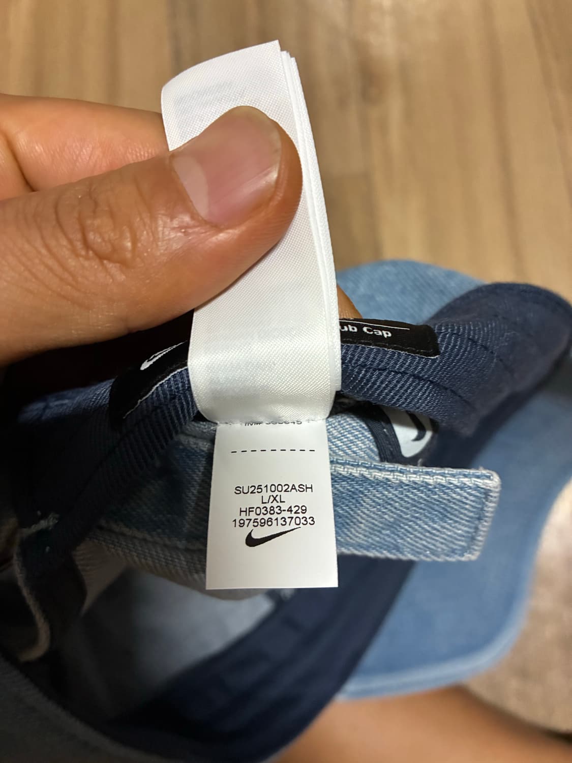 [새상품] 나이키 하늘색 모자 (L/XL) 상품이미지5