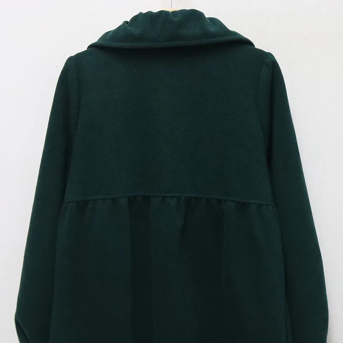 HONEYSUCKLE ROSE 그린 프릴 코트 60321 상품이미지5