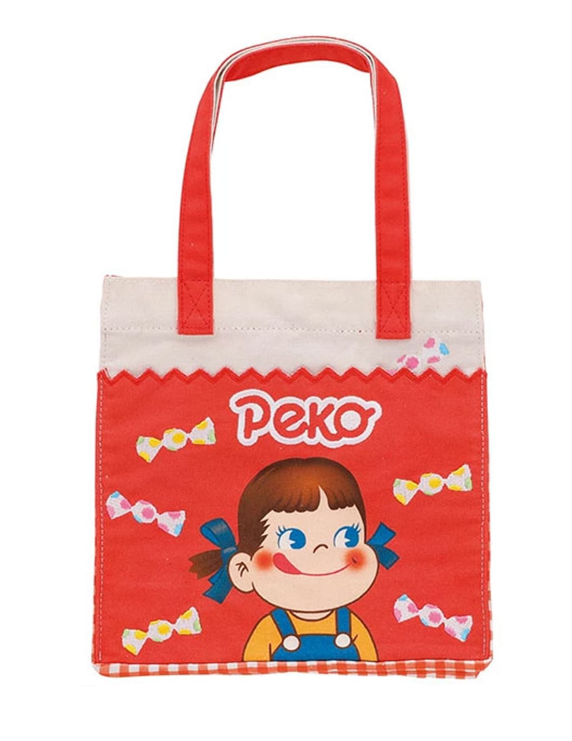 페코 스퀘어 토트백 (페코와 밀키) 상품이미지1