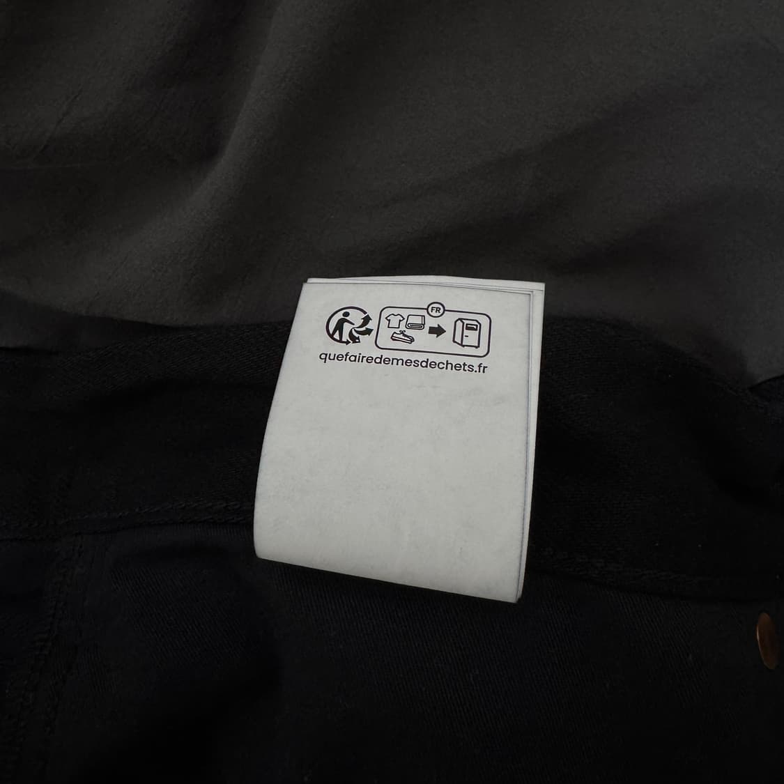 아워레가시 써드컷 블랙 셀비지 팬츠 33 사이즈 새상품 상품이미지9