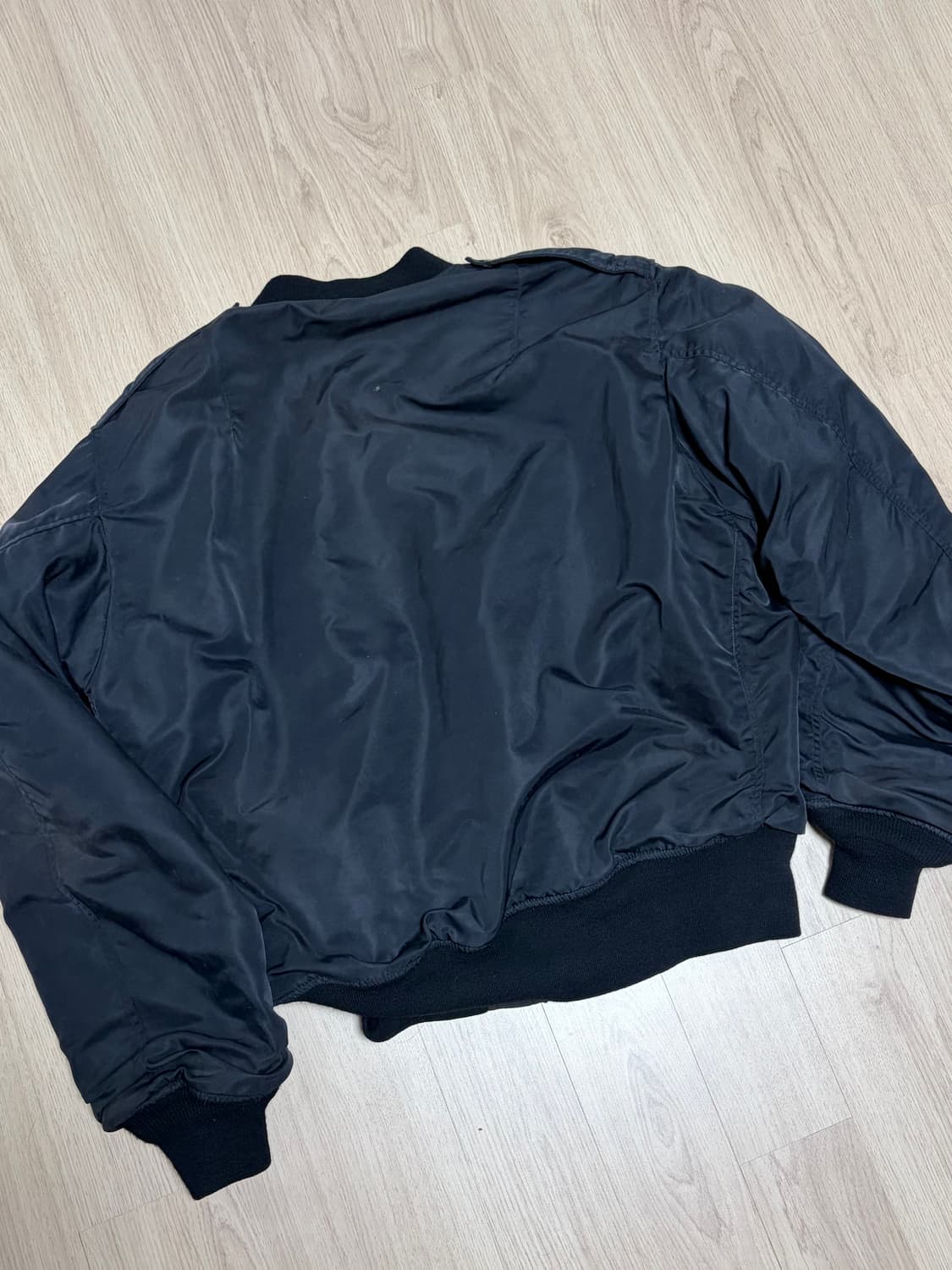 BOWWOW L-2B FLIGHT JACKET AGED BLACK 상품이미지2