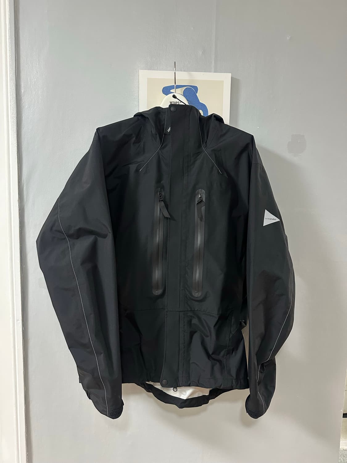 앤드원더 2.5 하이커레인 자켓 블랙 L 상품이미지1